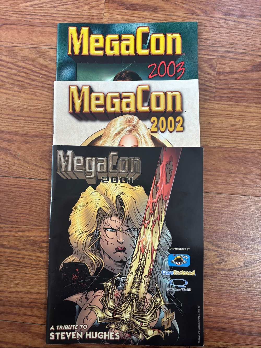 RARE MegaCon 2001 2002 2003 Programs Comic Convention Booklets Lot